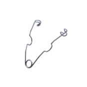 MacKeen Premature Infant II Self Retaining Retractor, 5mm/3mm Round Nesting Blades, V Shaped Round Wire Spring For Stronger Tension, Designed For Use With Clarity MSI Ret Cam, Overall Length 1-1/2" (40mm)  